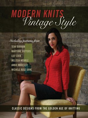 cover image of Modern Knits, Vintage Style